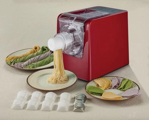 Machine à pâtes électrique avec 52 matrices - 300 watts - 900 g de pâtes - Photo 1/4