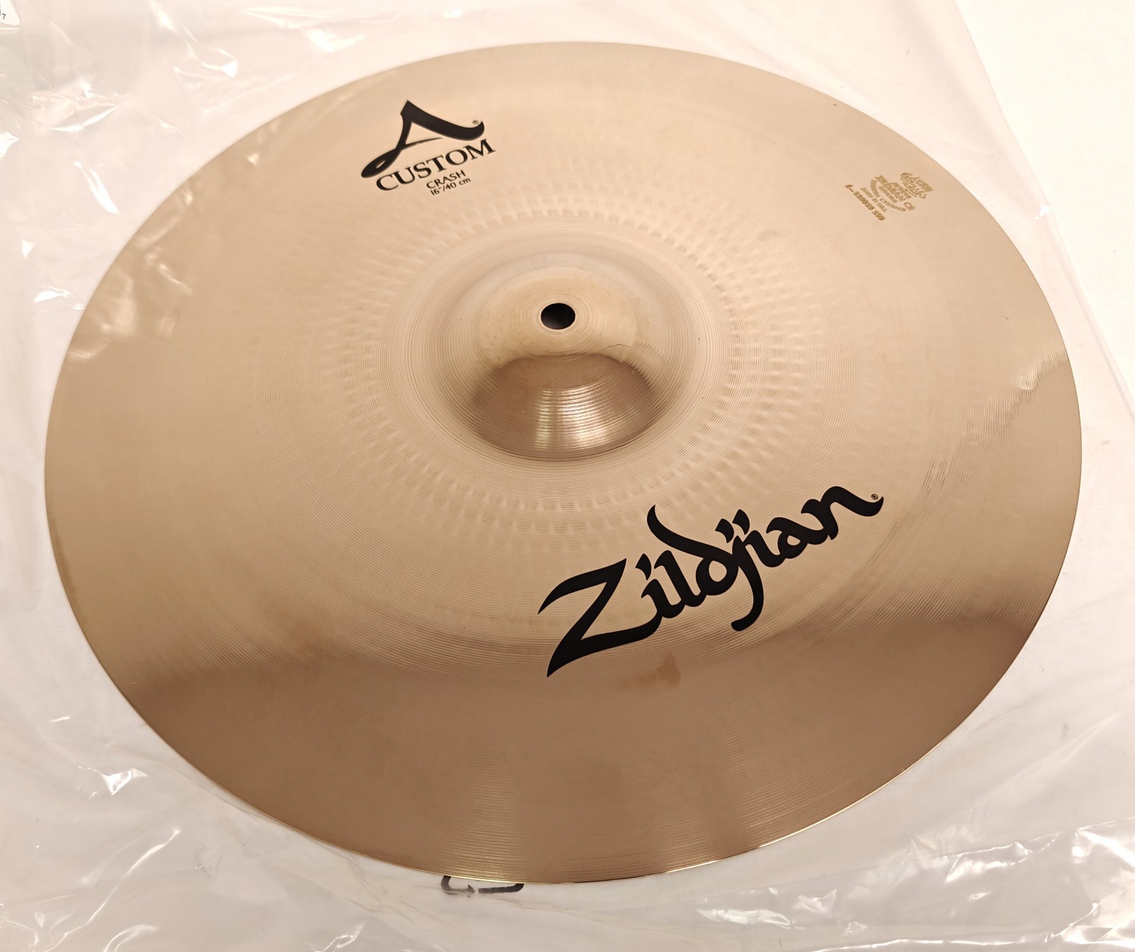 Zildjian A-Custom Crash 16"" Crash Becken Brilliant Finish NEU