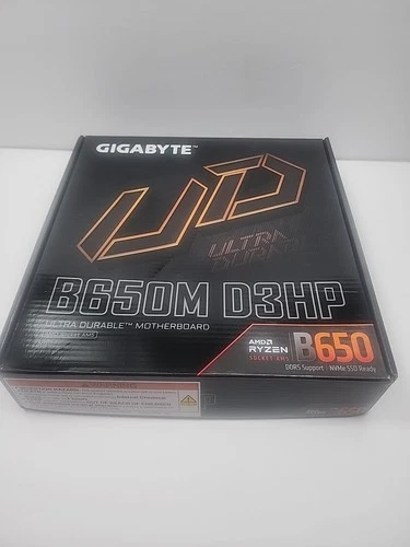 Gigabyte B650M D3HP Motherboard (AM5/4xDDR5/HDMI/DP/USB 3.2/M.2)