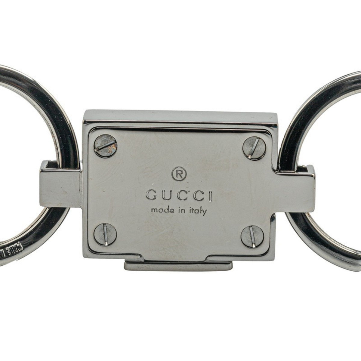 Gucci G Keyring Keychain Silver Metal Women's GUCCI GZl15qnt Gucci G Keyring Keychain Silver Metal Women's GUCCI GZl15qnt