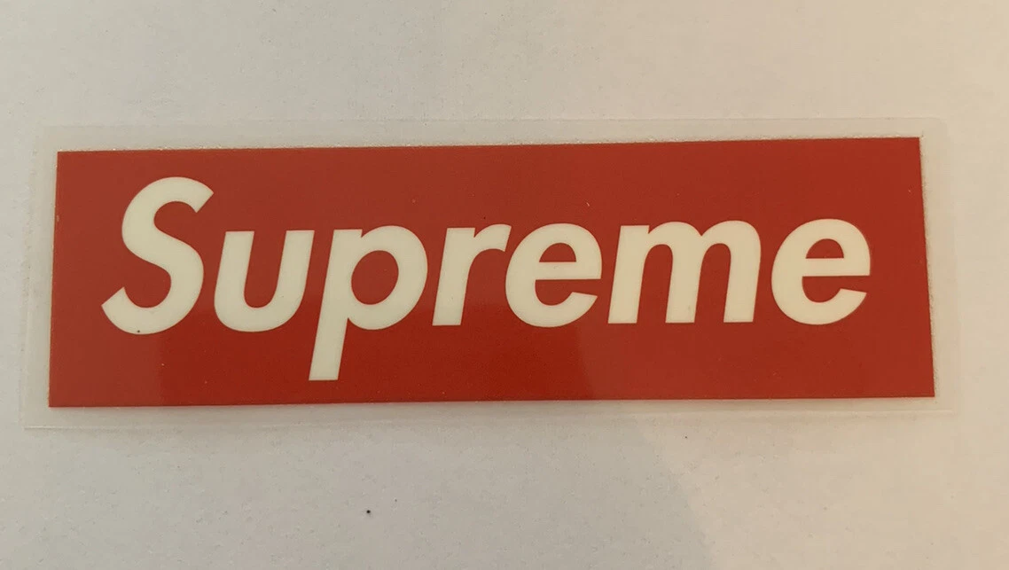 Iron on supreme clearance logo