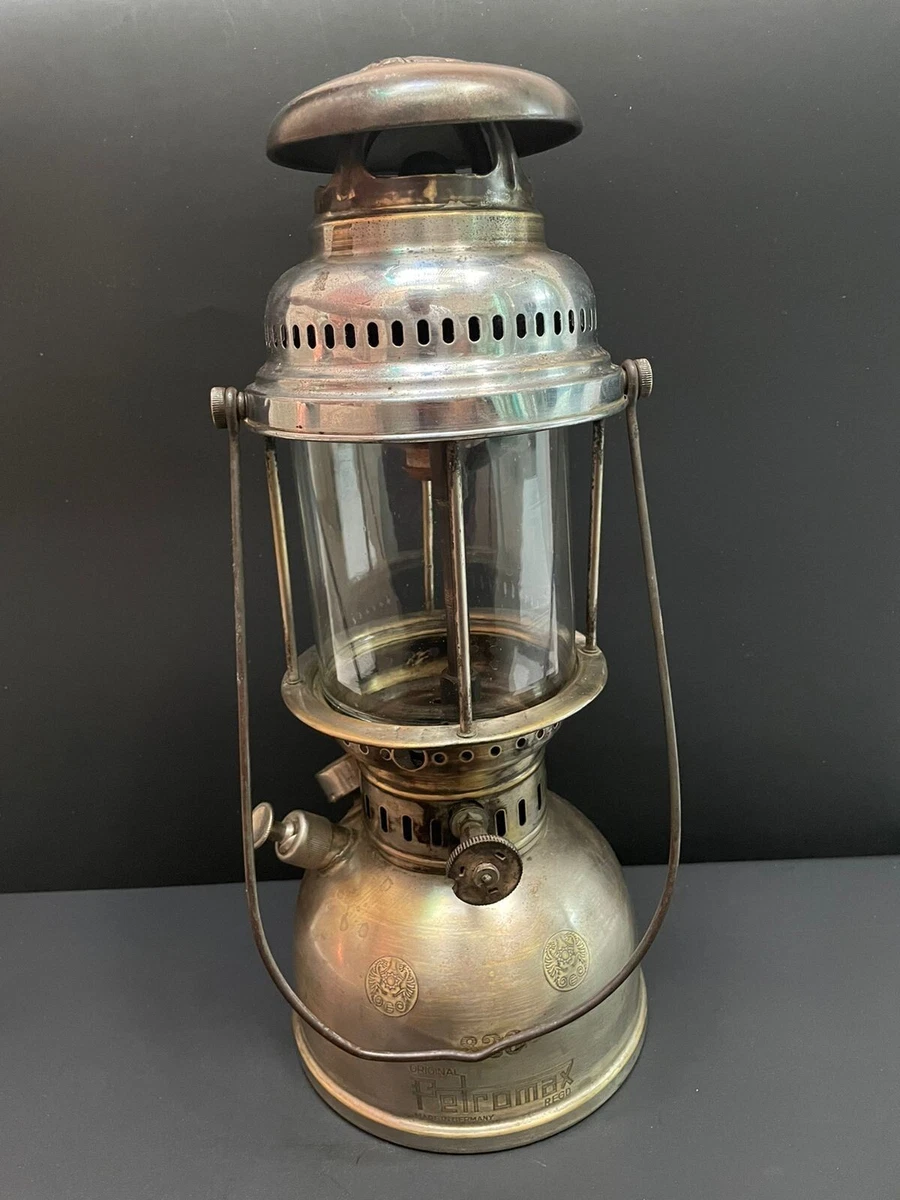 Old Vintage Rare Petromax 826 Kerosene Pressure Lantern Lamp Made In Germany