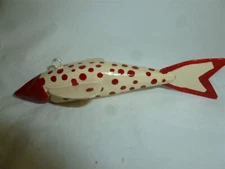  Vintage 4-3/4 Inch Wood Unsigned Ice Spearing Decoy  Lot J-267