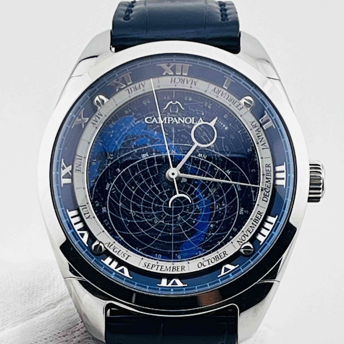 CITIZEN CAMPANOLA CosmoSign Quartz Constellation Blue Dial 4398