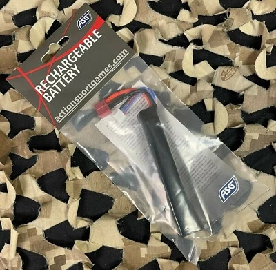 NEW ASG 11.1V 1450mAh 30C Lipo T-Plug Airsoft Battery (19365)