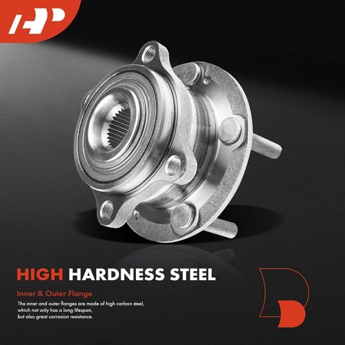 Front Wheel Bearing and Hub Assembly with 5-Lug with Hyundai Santa Fe Kia Sorent - 第 4/6 張圖片