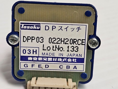 TOSOKU ROTARY SWITCH DPP03 022H20RCE - USED - Picture 2 of 5