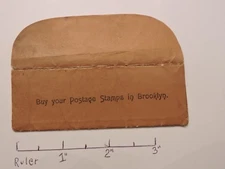 Rare 1890 Wechsler A&S Brooklyn Abraham Straus Brooklyn NYC STAMP CASE