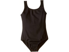 Bloch 266900 Kids Microlux Tank Leotard Black Size 6X/7