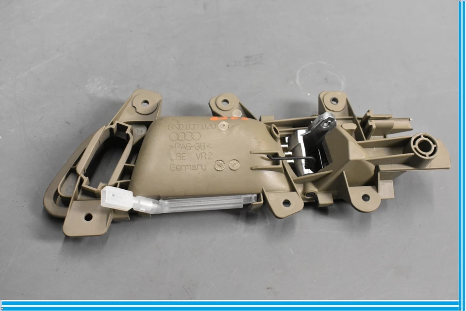 Manija de puerta interior del lado del pasajero trasero derecho original Audi A4 Wagon 09-16 Foto 4 de 4