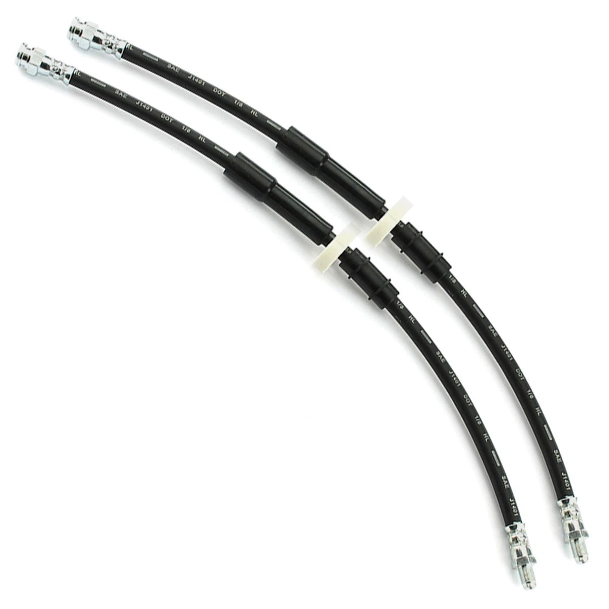 Jeu De Flexibles (durites) De Frein AVANT - Compatible Citroën, Fiat Ducato, Peugeot Boxer