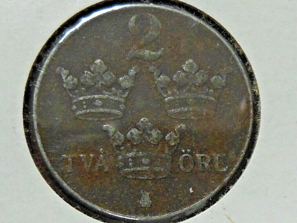 1947 Swedish Two (2) Ore 