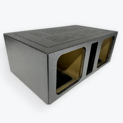 MEGA BASS Dual 2X12" SQUARE Kicker L7 Subwoofer Box Ported 2x12" Woofers