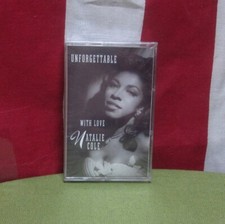 NATALIE COLE Unforgettable w/ Love cassette tape NWT duet w/ Nat King Cole 1991