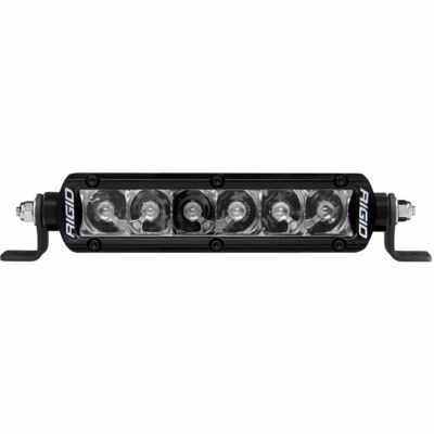 Rigid Industries 6'' SR-Series Pro Midnight Edition Spotlight Bar- 906213BLK