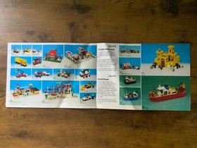 Vintage 1983 Legoland Lego Pamphlet Space Castle Town