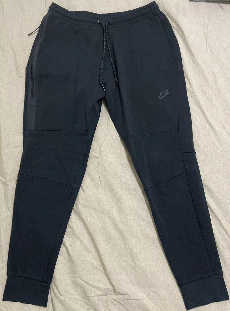 Nike Tech Fleece 1.0 Original Black Jogger Sweatpant Mens Size Large