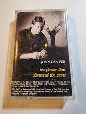 John Denver The Flower That Shattered The Stone Cassette 1990 VG /EX CS15