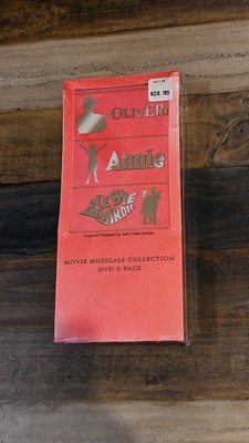 MOVIE MUSICALS COLLECTION 3-PACK DVD OLIVER, ANNIE, BYE BYE BIRDIE NEW SEALED