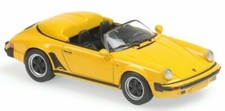 Maxichamps - 1988 Porsche 911 Speedster Yellow Sports Car...