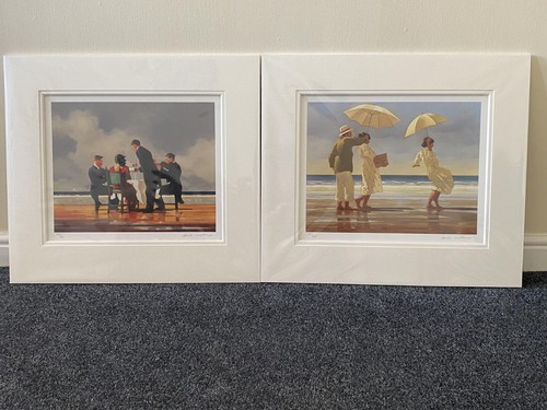 Jack Vettriano - The Picnic Party & Elegy - TWO Artist Signed Limited Editions