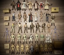 Indiana Jones™ ACTION FIGURE Collection 2008 Rare Vintage HASBRO Basic 3.75 Set