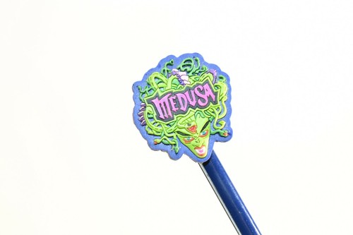 Six Flags MEDUSA Pencil with Pencil Topper 1999 Amusement Park Souvenir - Picture 4 of 5
