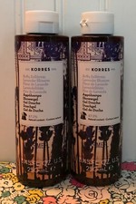 2 NEW KORRES LAVENDER BLOSSOM SHOWER GEL 8.45 OZ EA BODY WASH