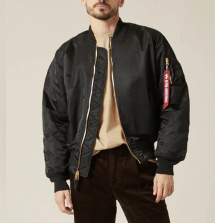 Alpha Industries MA-1 Bomber Jacket (Heritage) sz M | eBay