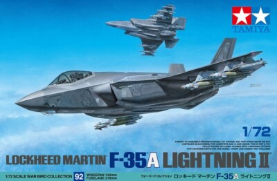 Tamiya 1/72 Lockheed Martin F-35A Lightning II Model Kit
