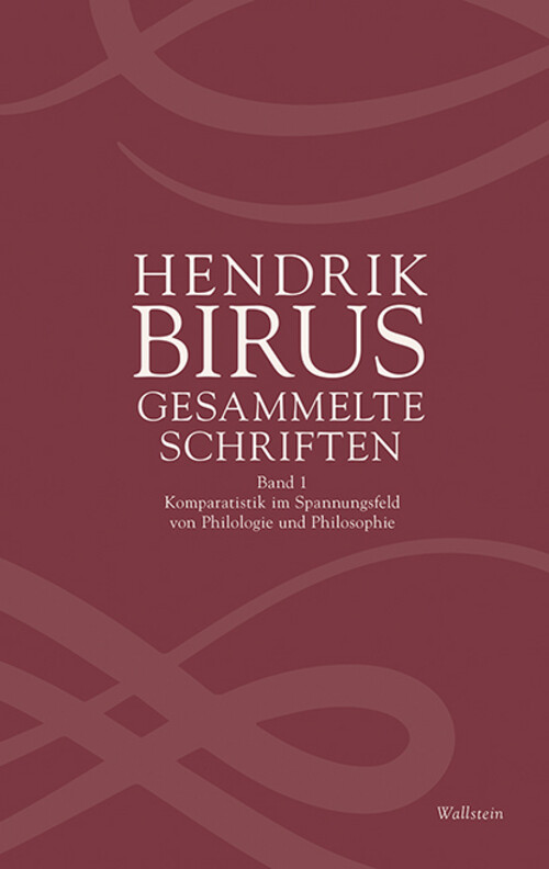 Thumbnail - Gesammelte Schriften. Bd.1 | Hendrik Birus | Deutsch | Buch | 844 S. |