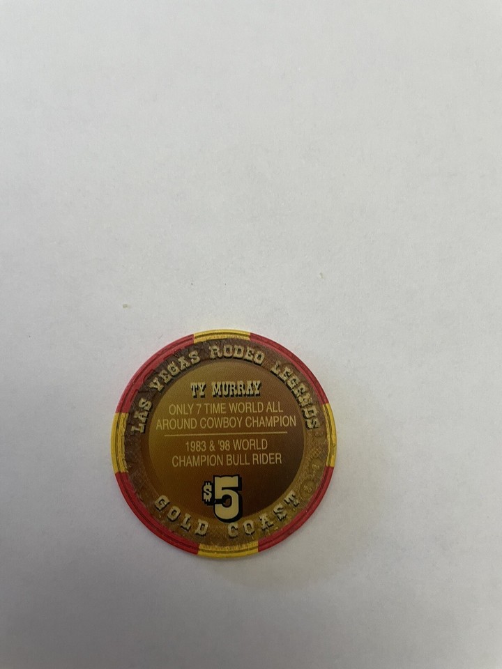$5 Gold Coast Ty Murray Champion Bull Rider Rodeo las vegas nevada ...