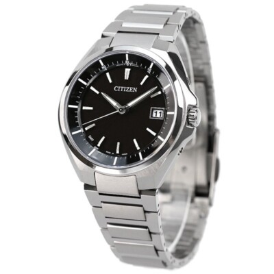 Citizen Attesa CB3010-57E Eco-Drive Black Dial Titanium Men Watch 