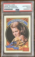 2014 Panini Golden Age Angie Dickinson Signed Super Model PSA DNA COA AUTOGRAPH