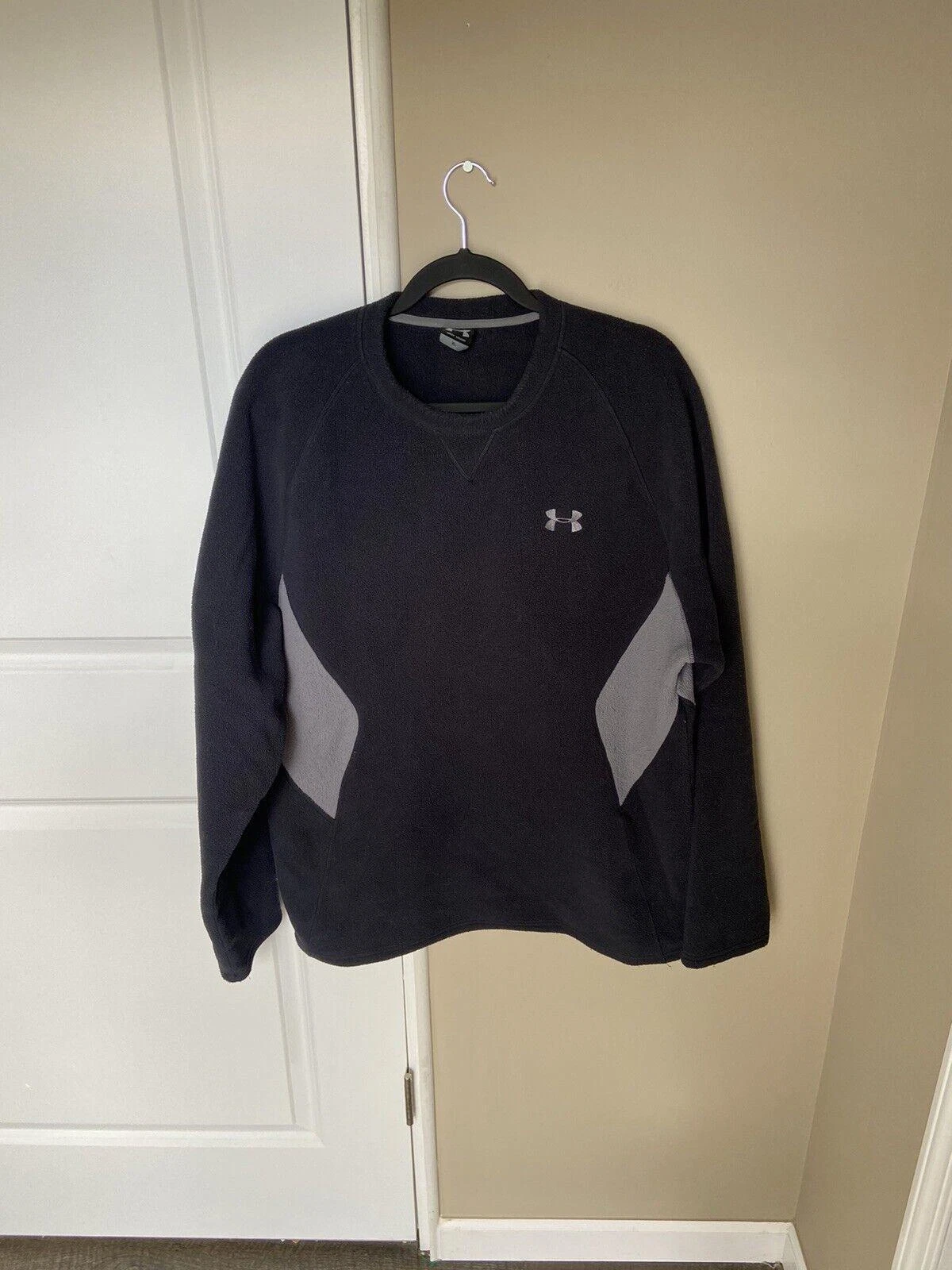 Under Armour Outdoor Fleece Long Sleeve Colorblock Activewear Shirt XL