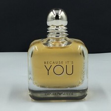 Emporio Armani Because It's You 100ml Eau De Parfum Spray ( 100% Authentic )
