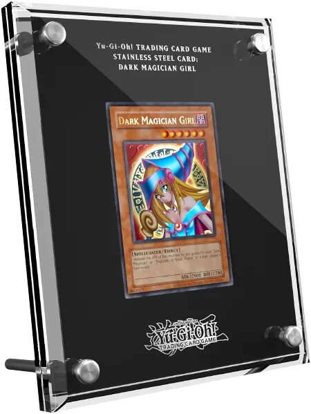 2024 SDCC Exclusive Konami Dark Magician Girl Stainless Steel Card