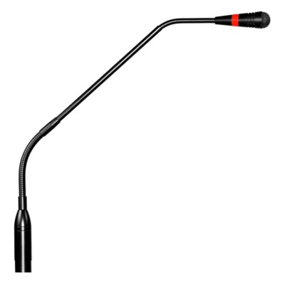 18'' Fully Adjustable Quick Mount Uni-Directional Gooseneck Microphone