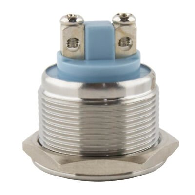 Produktbild von SeKi LED-Kontrollleuchte 22 Mm – Rot, 6-24V AC/DC, IP67, V2A Edelstahl, M22-Gewinde