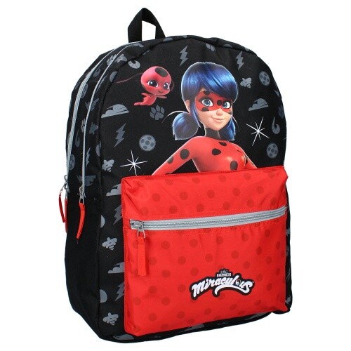 Merchandising Disney: Vadobag - Miraculous - Love And Courage Black (Backpack /