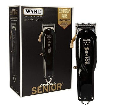 Wahl Professional Senior Clipper Cordless Series 8504-400 Adjustable Blade 5Star