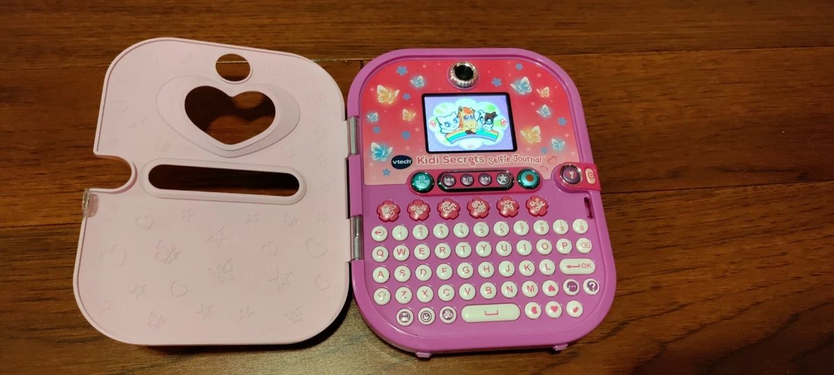 Elephant Steps on Instagram: VTech Kidi Secrets Selfie Journal with Face  Identifier FRENCH Thanks to the voice memo, you can save messages in the  diary and add photos. With a colored screen