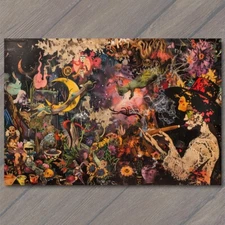 Art Print Collage Super Unusual Strange Weird Wild Tableaus Layered Fanciful Fun