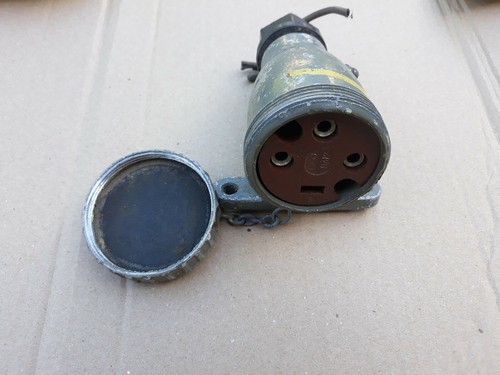 Vintage USSR Soviet Military Electric Plug Connector Red Army 1963 - Picture 4 of 7