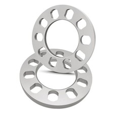 2PCS Universal Wheel Spacers 1/2 Inch 12.7mm for 5 Lug 5 Lug-1/2" 12mm -2pcs