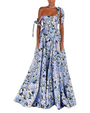 Homeyee Printed Maxi Dress Women's  8