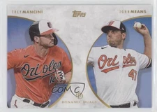 2022 Topps On Demand Dynamic Duals Blue /25 Trey Mancini John Means #9