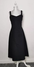 Sosandar Structured Evening Dress Black Size 6 