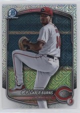 2025 Bowman Chrome Prospects Mega Box Mojo Refractor Chase Burns #BCP-122 1hu6