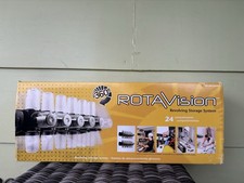New Sealed Rotavision Revolving Storage System 24 Compartments 21"×5.1"×7.6"